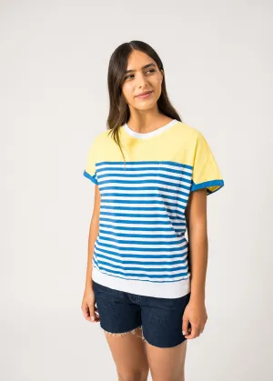 T-shirt ray Enora - en coton (CAP GRAPHIC)