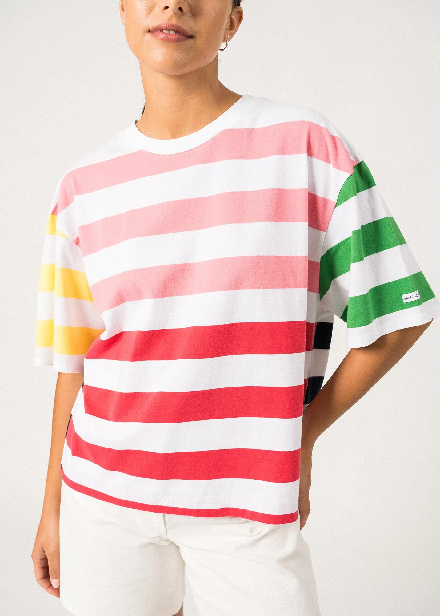 T-shirt ray Fiona - en coton (COTE D'AZUR)