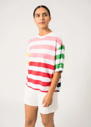 T-shirt ray Fiona - en coton (COTE D'AZUR)