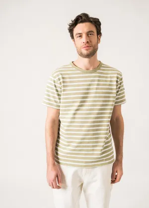 T-shirt ray Gurande - en coton (AMANDIER/NEIGE)