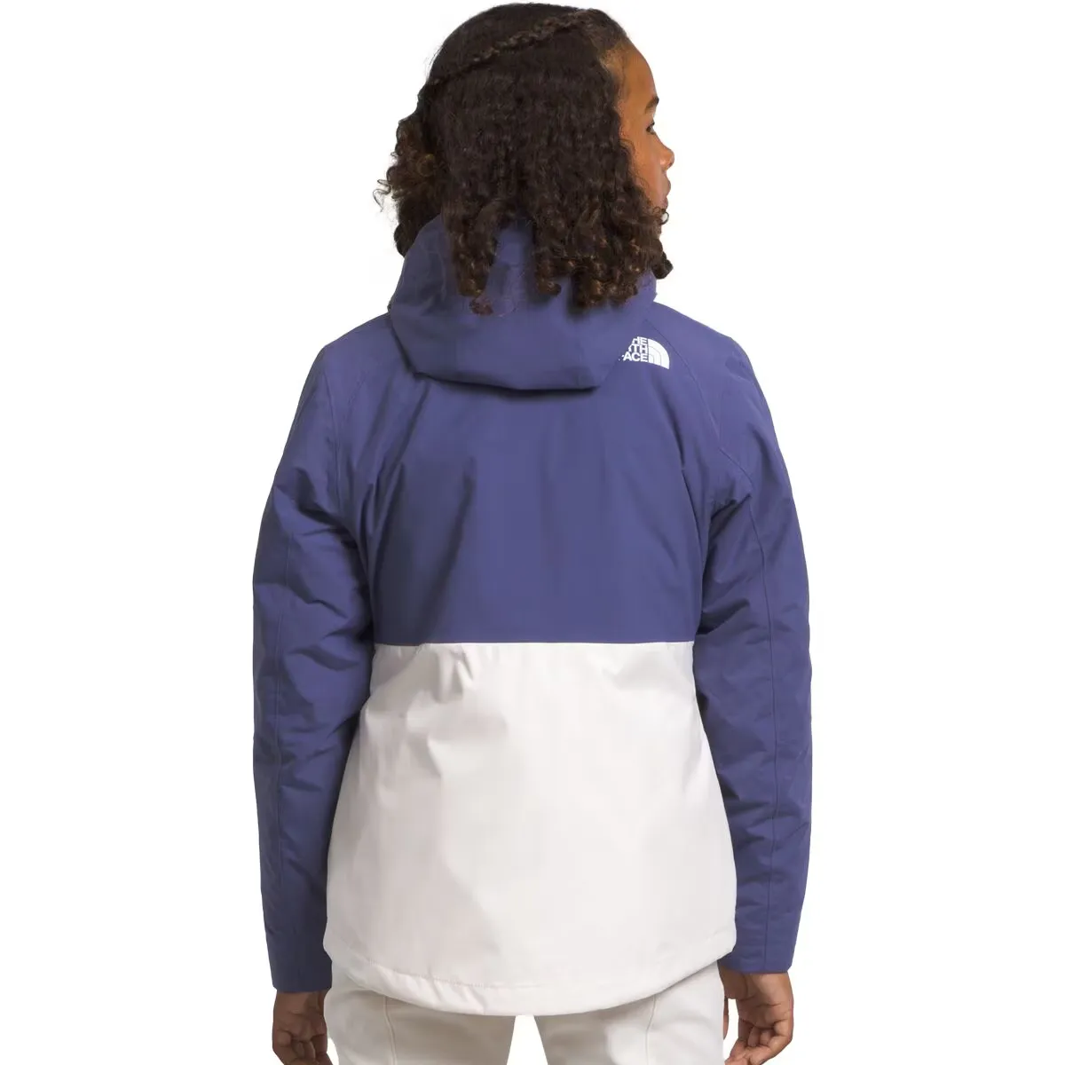 The North Face Girl's Freedom Triclimate (Little Kids/Big Kids) Cave Blue LG (12 Big Kid)