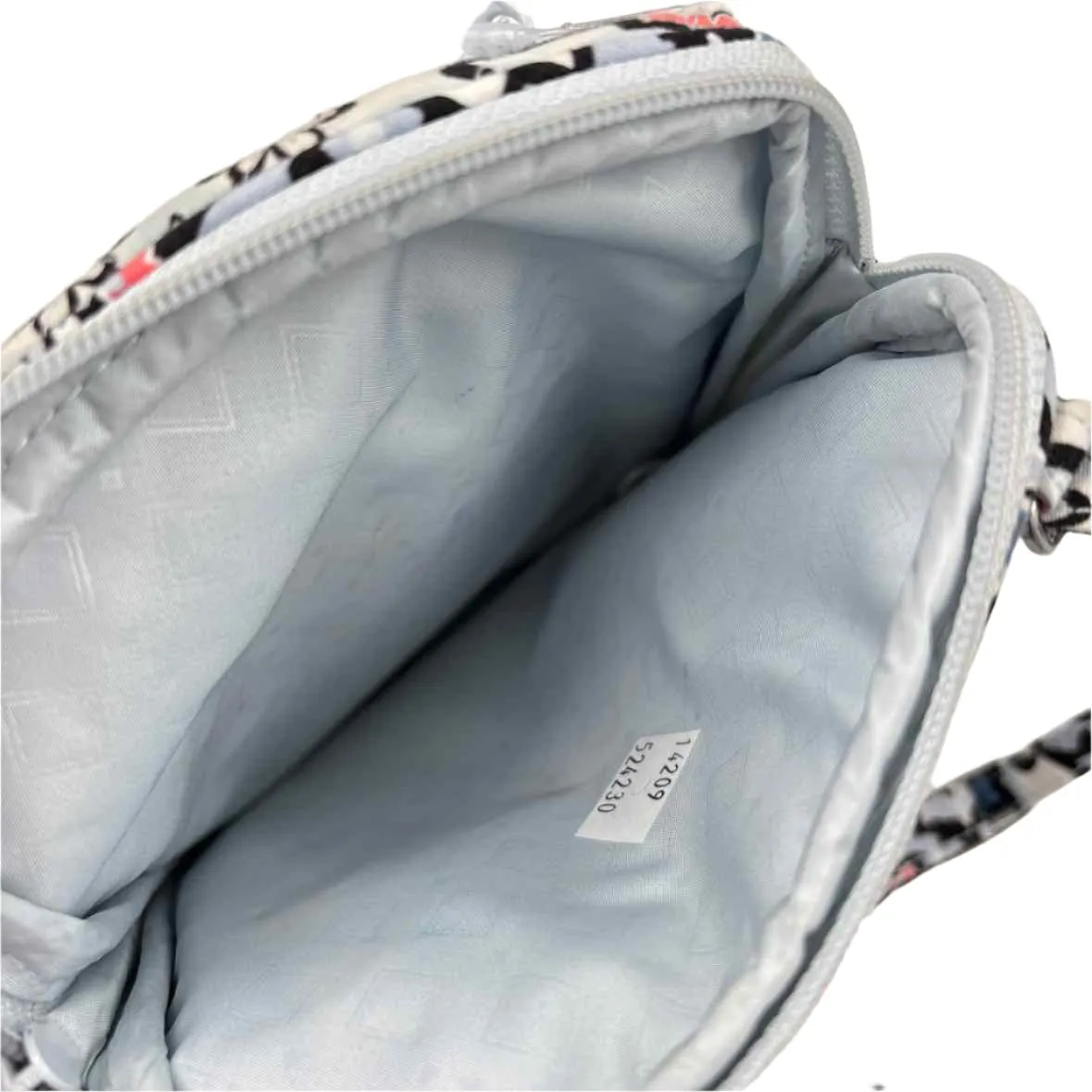 VERA BRADLEY Light Blue LISBON MEDALLION Flap-Front Crossbody Purse