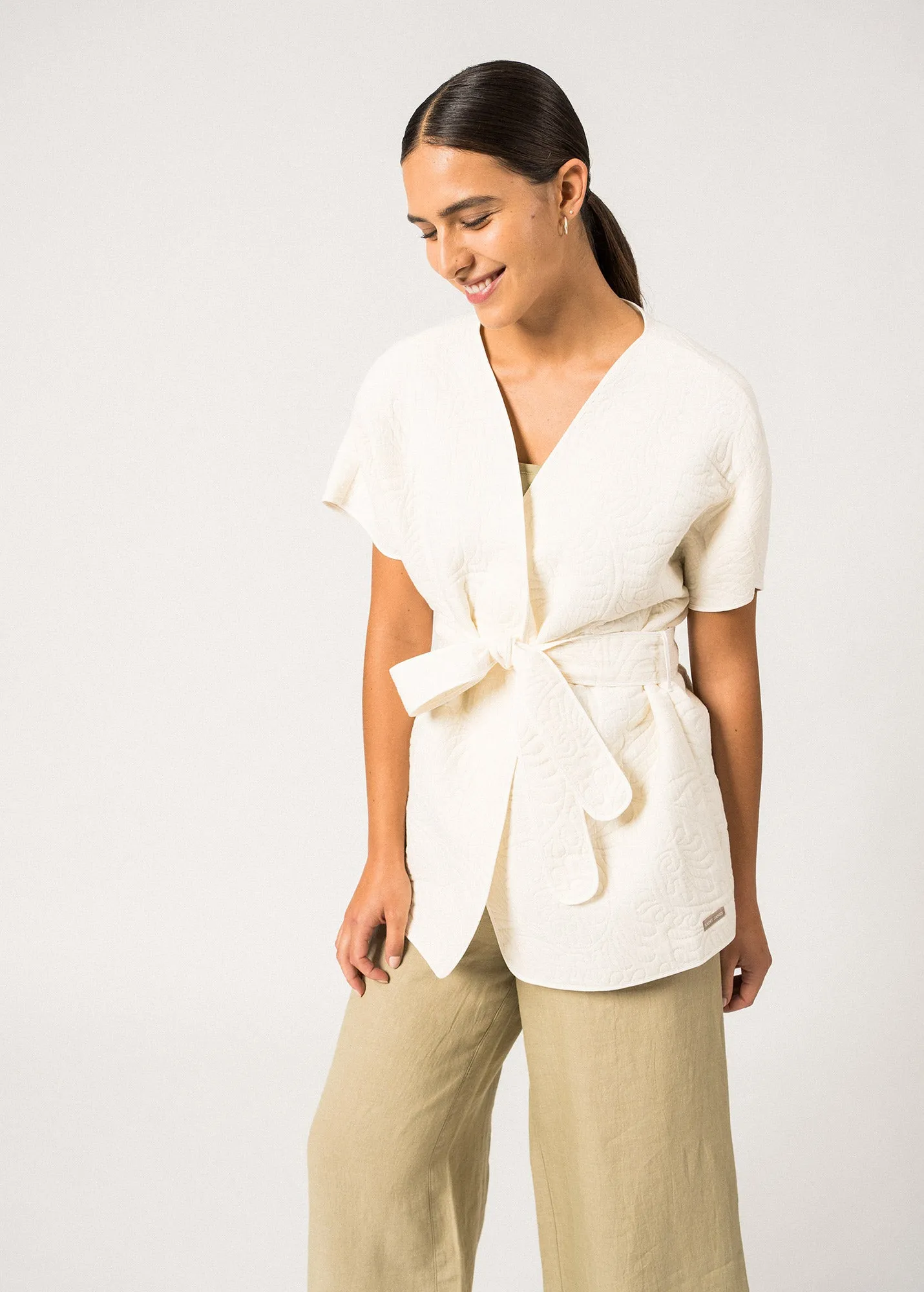 Veste Ste Luna - esprit kimono (CRAIE)
