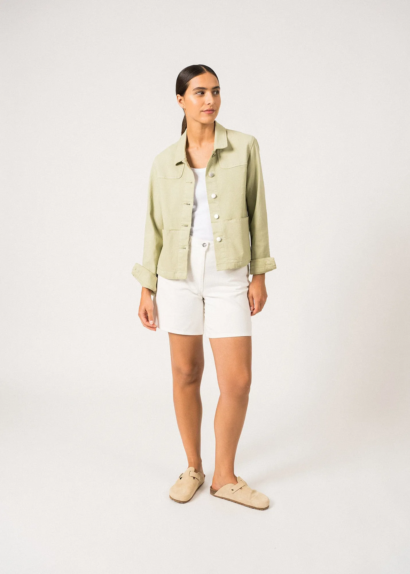 Veste Ste Ta - en toile (AMANDIER)