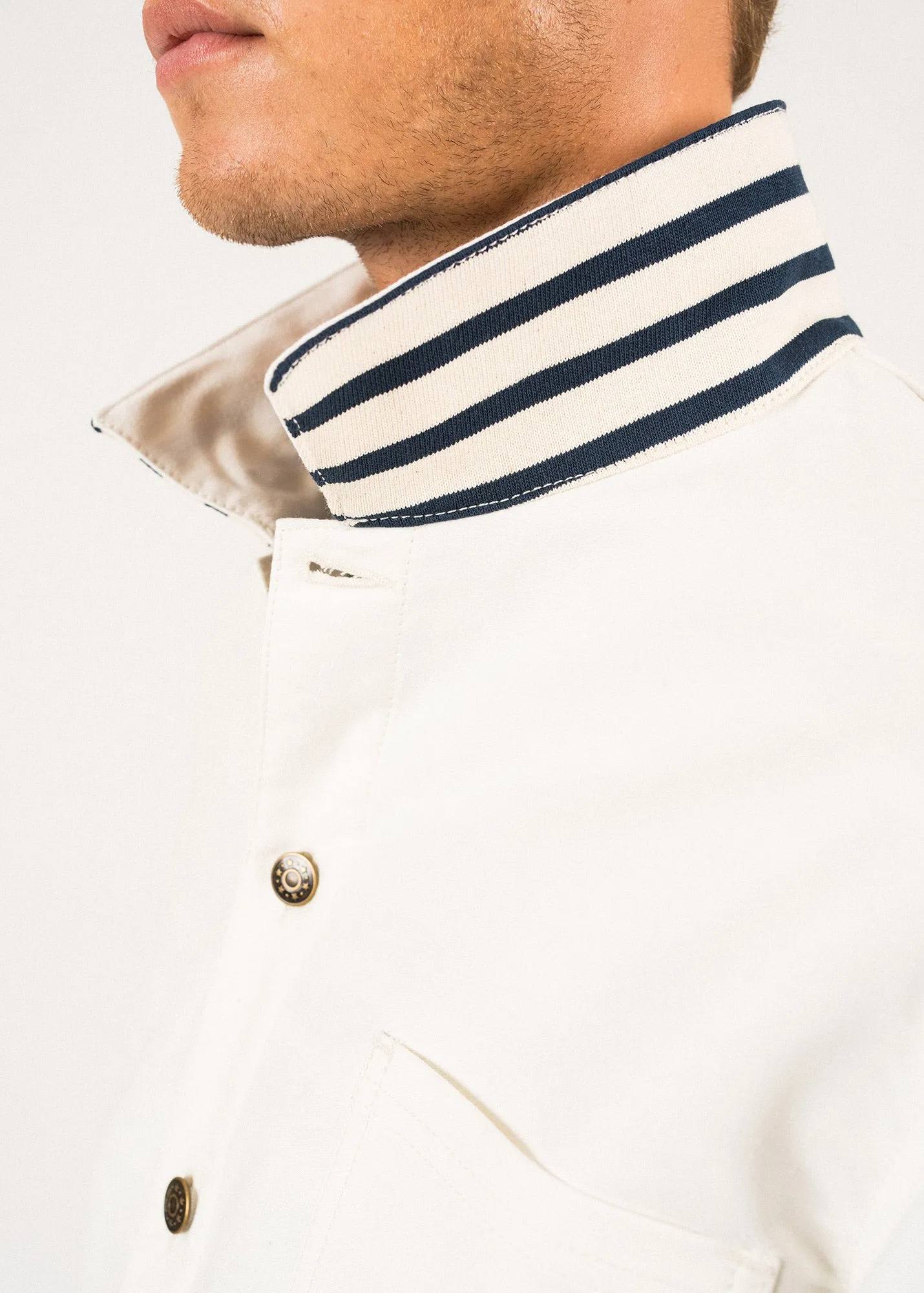 Veste worker St Kyle - en moleskine (ECUME)
